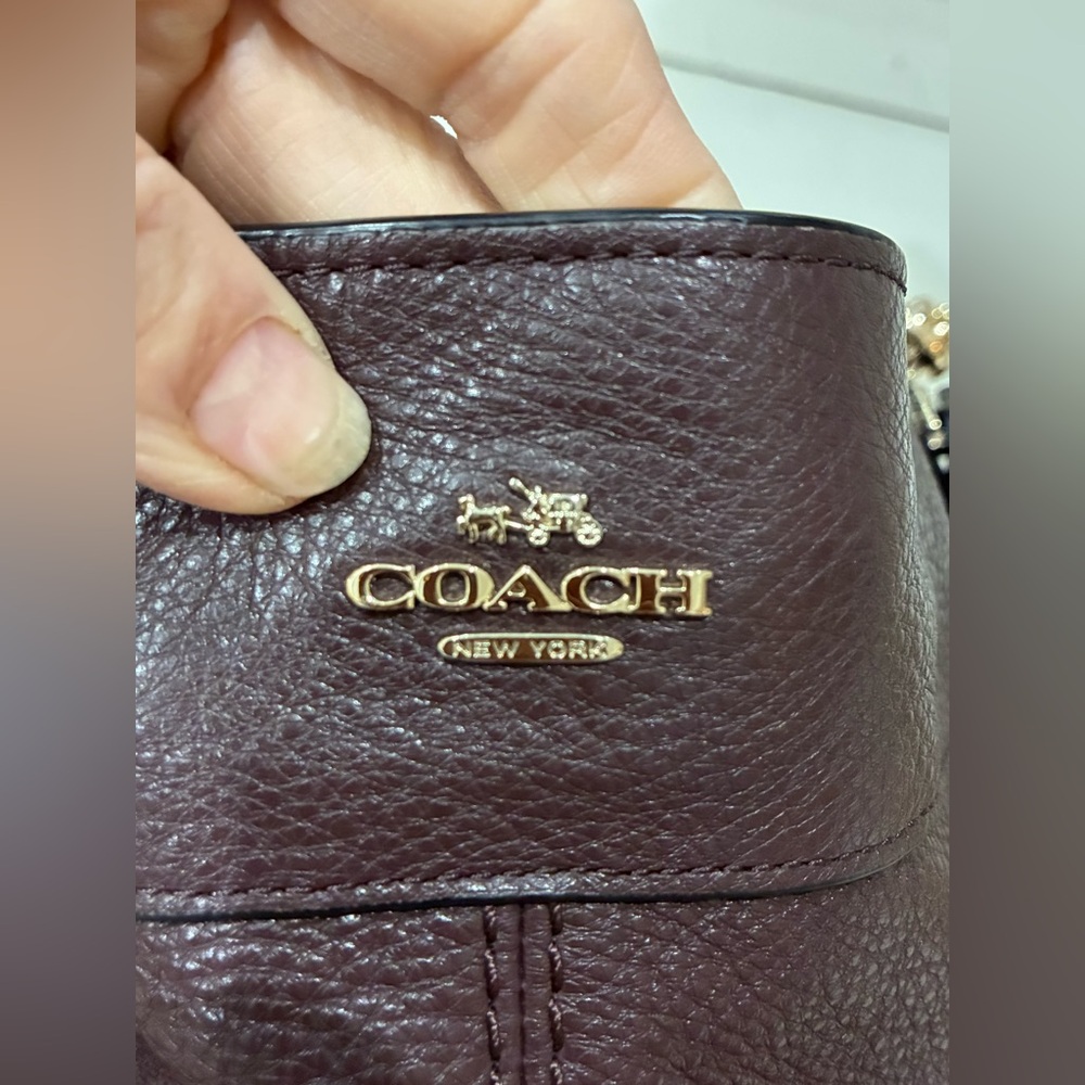 Coach Lexy Pebbled Leather Shoulder Bag F57545  Y2K  New like condition - Picture 4 of 15